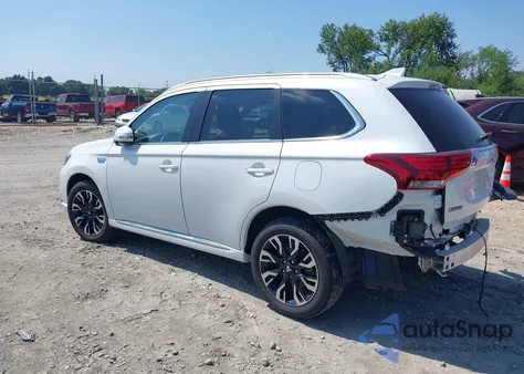 2018 Mitsubishi Outlander Phev Gt/Sel from USA, damaged, VIN JA4J24A52JZ071840